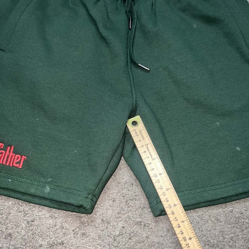 Men's Shoe Palace x The Godfather The Don Sweat Shorts Size Large Green - Picture 5 of 7